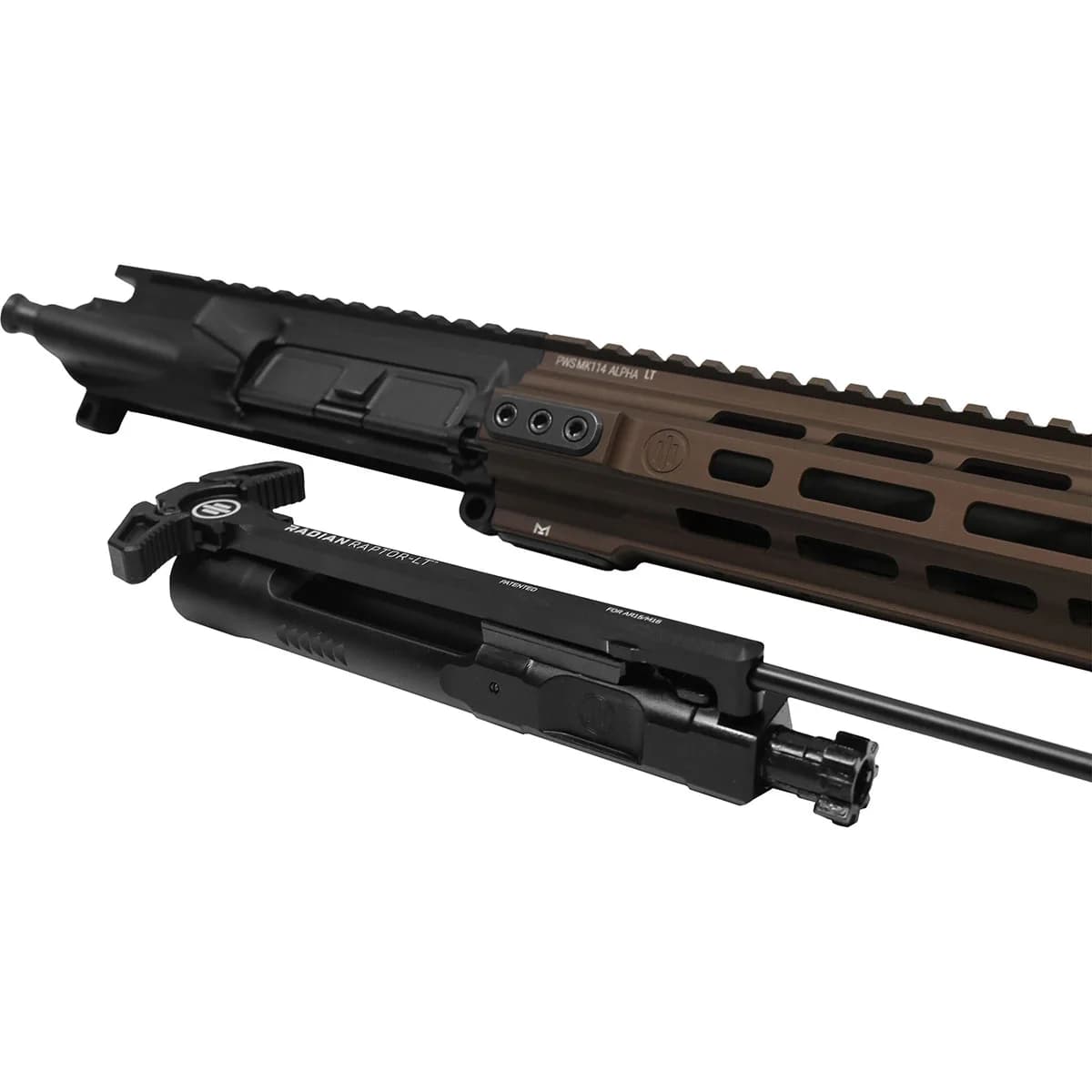 MK1 Alpha LT 223 Wylde 14.5"BBL 11.5" MLOK Hdgd Kodiak Brown - photo 5