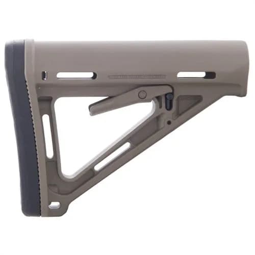 MOE Collapsible Mil-Spec Carbine Stock for AR-15 FDE