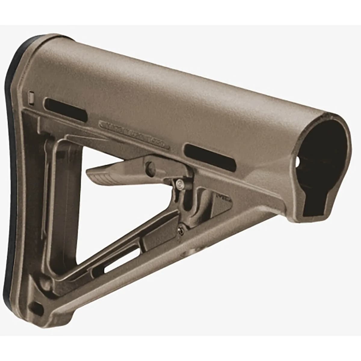 MOE Collapsible Mil-Spec Carbine Stock for AR-15 FDE - photo 2