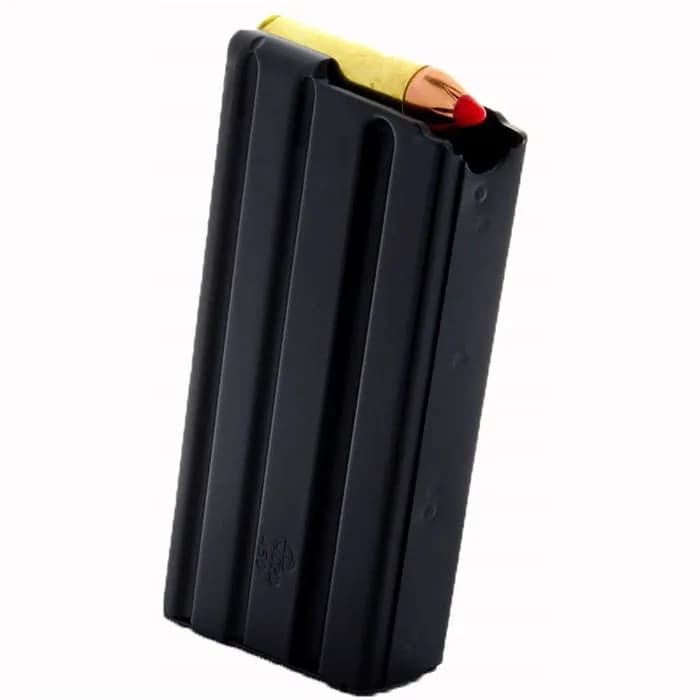 AR-15 Magazine 450 Bushmaster 7rd Stainless Steel Black