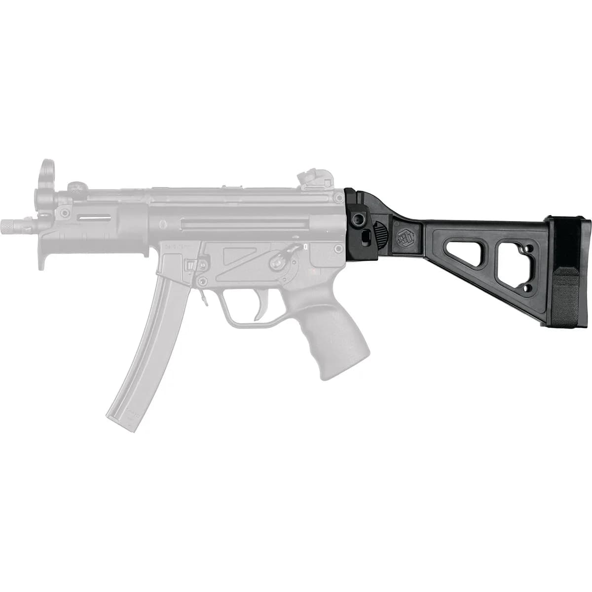 SBT5K Side-Folding Pistol Stabilizing Brace for MP5K Blk - photo 5