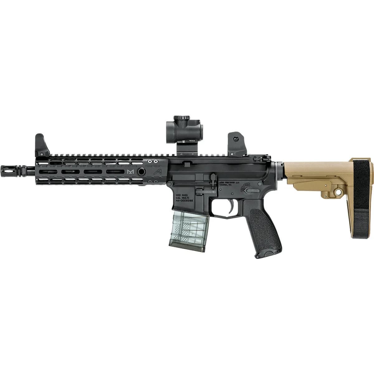 SBA3 5 Position Adjustable Pistol Stabilizing Brace FDE - photo 2