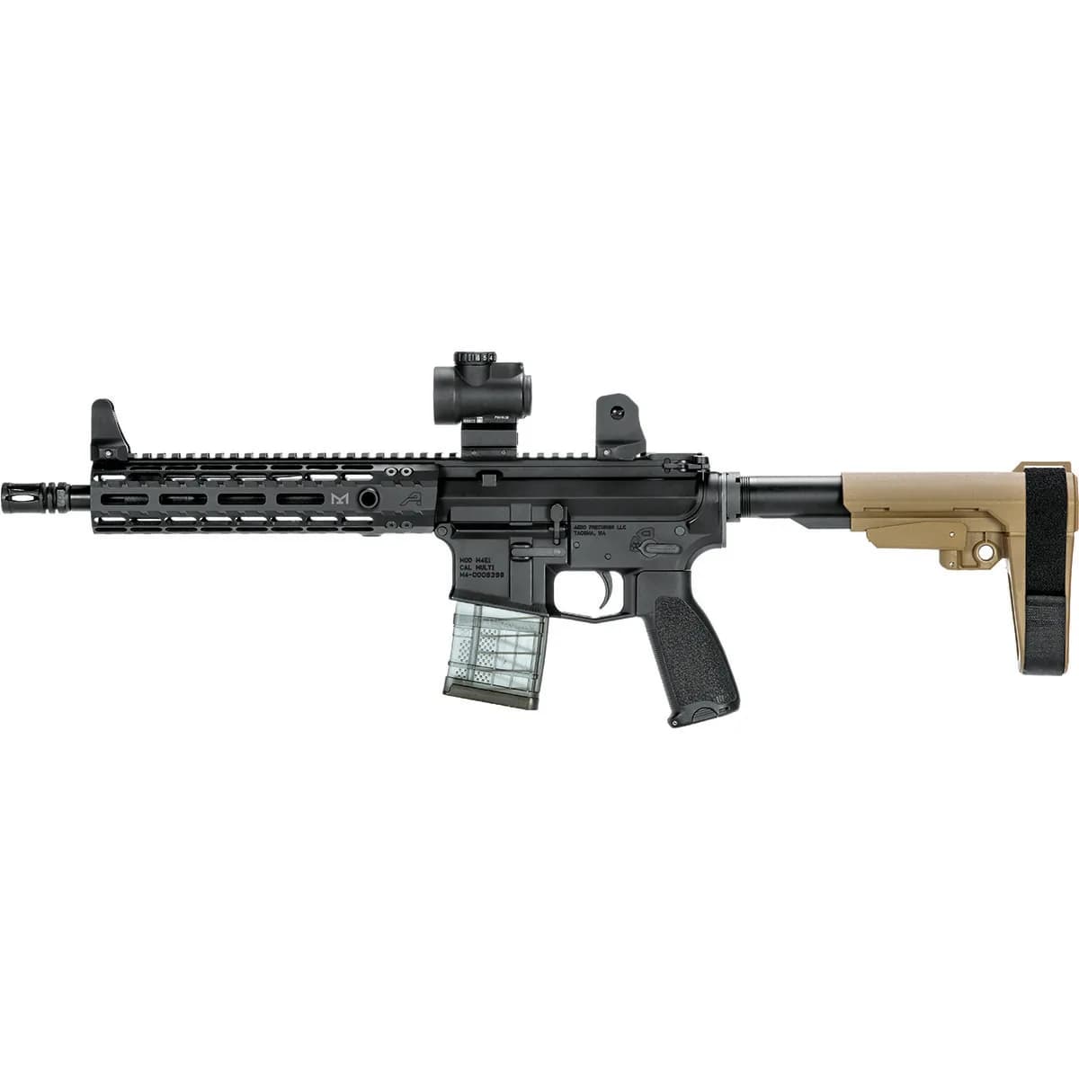 SBA3 5 Position Adjustable Pistol Stabilizing Brace FDE - photo 3