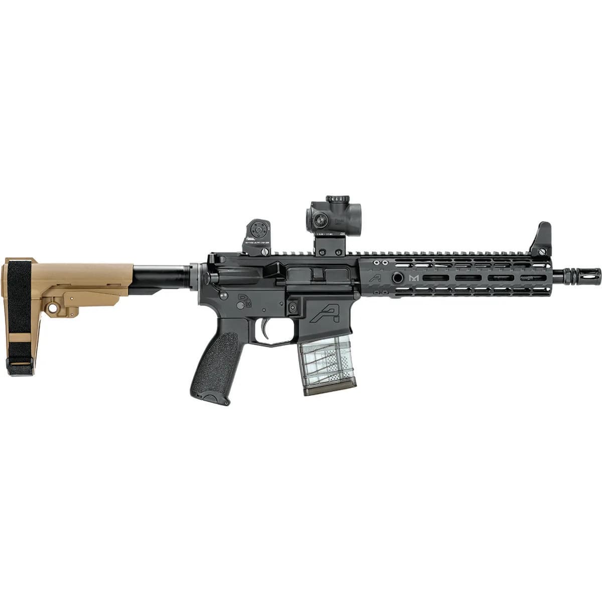 SBA3 5 Position Adjustable Pistol Stabilizing Brace FDE - photo 4