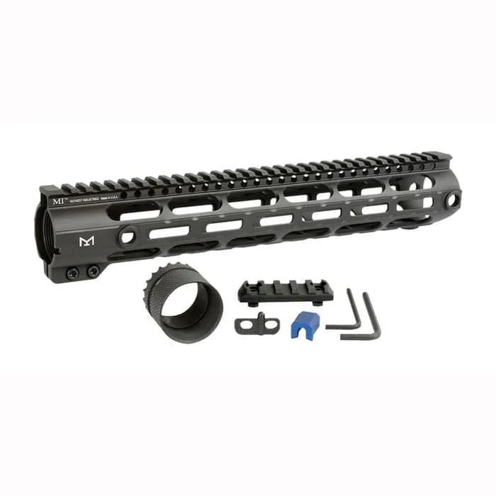AR 308 12.625" Combat Rail Handguard DPMS Low M-LOK Black