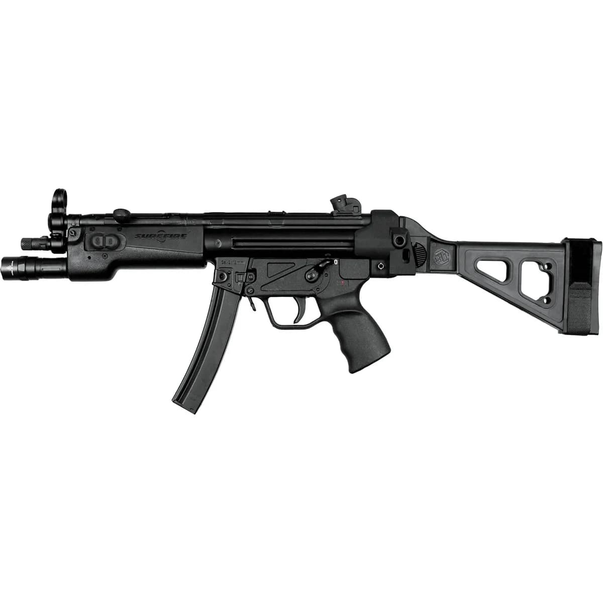 SBT5 Side-Folding Pistol Stabilizing Brace for MP5/MP5K Blk - photo 7