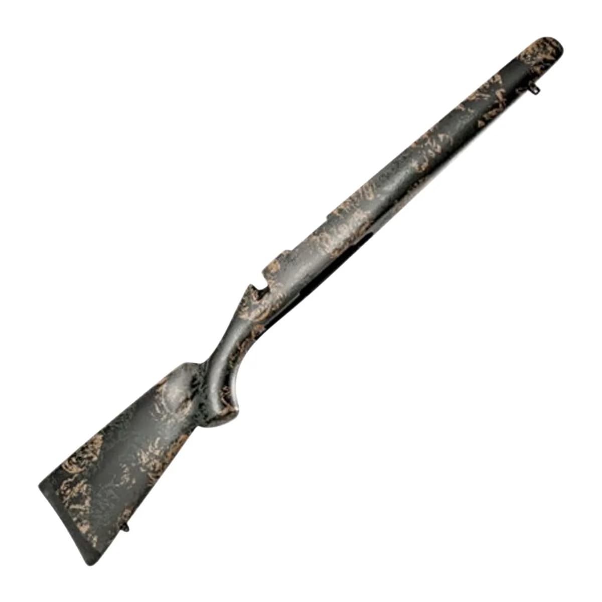 FFT Stock for LA Varmint Contour Remington 700 Green/Tan