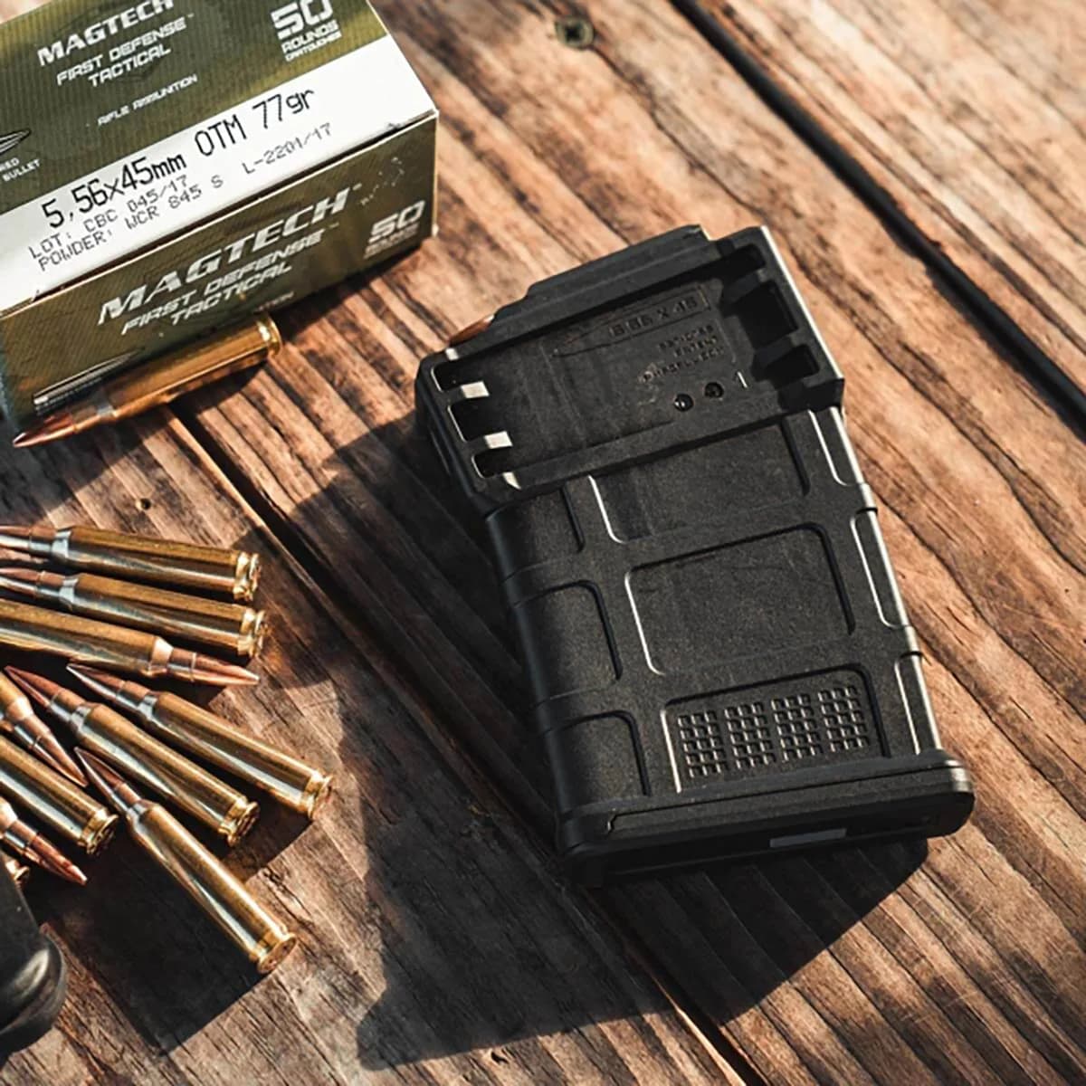 PMAG 10 5.56 AC 5.56/.223 10RD for SA AICS Chassis Black - photo 4