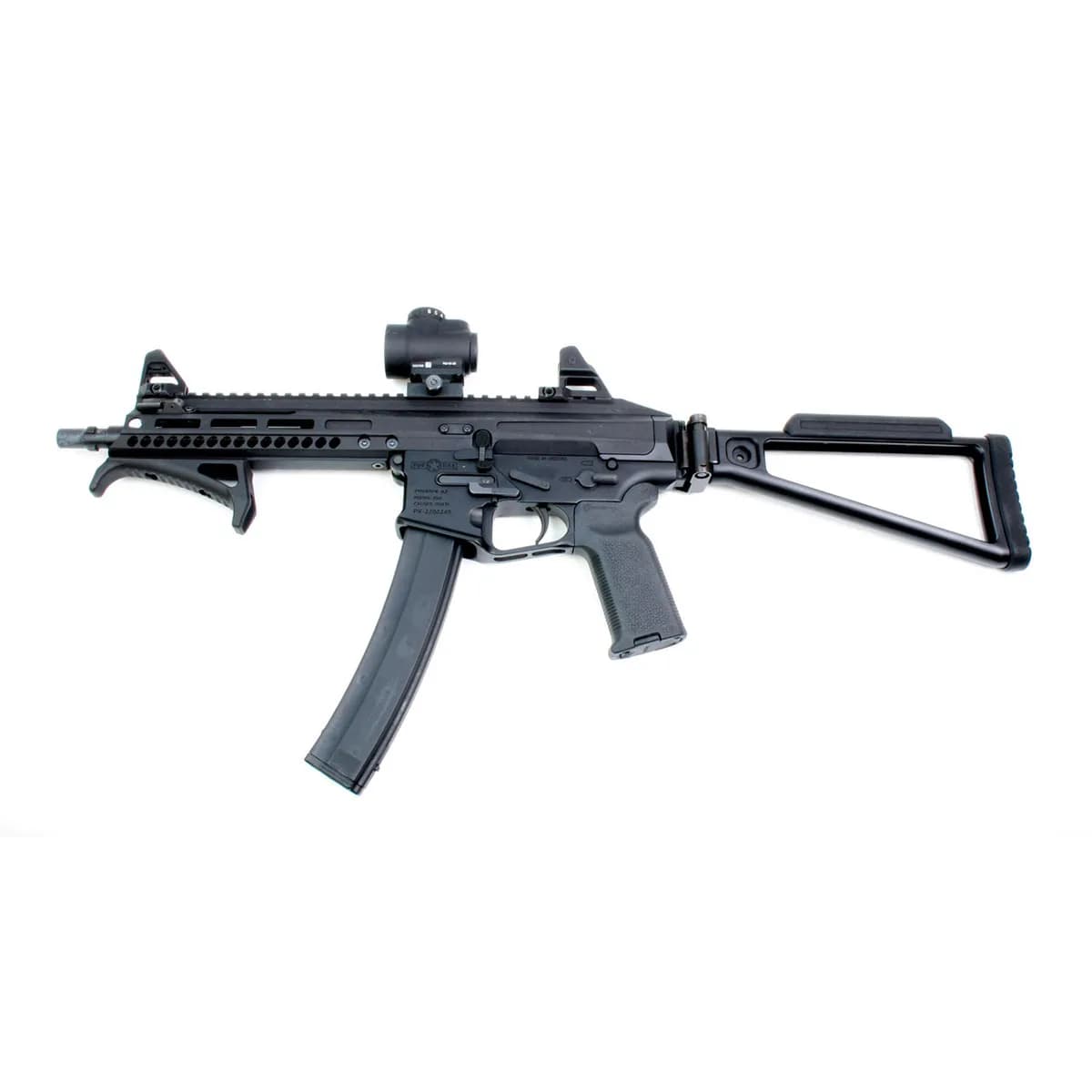 Triangle Folding Stock 9" w/Cheek Rest & Buttpd Aluminum BLK - photo 2