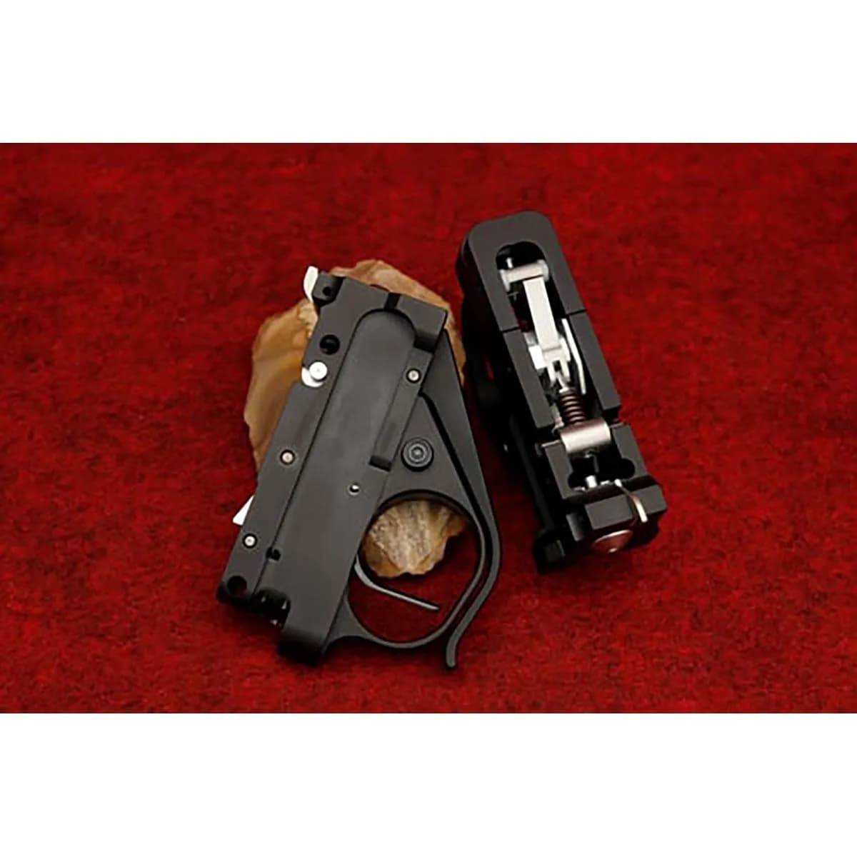 Two Stage Trigger Unit for 10/22 Black Blk Curved Extended
