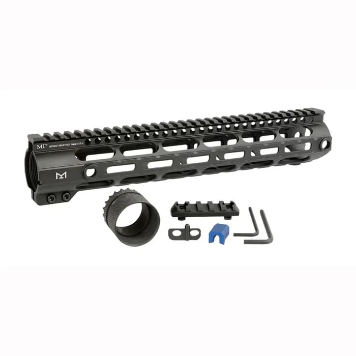 AR 308 12.625" Combat Rail Handguard DPMS High M-LOK Black