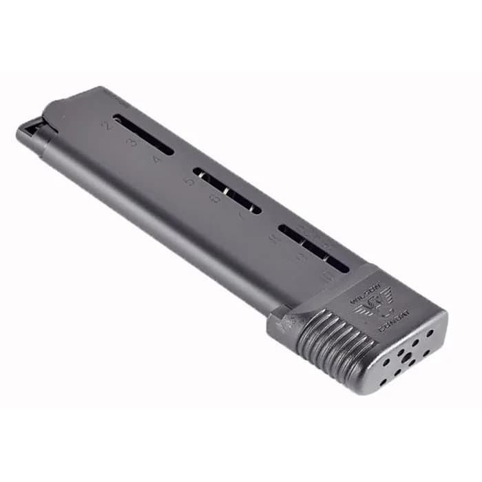 1911 Elite Tactical Mag Full Size Wrap Around Base Pad Blk