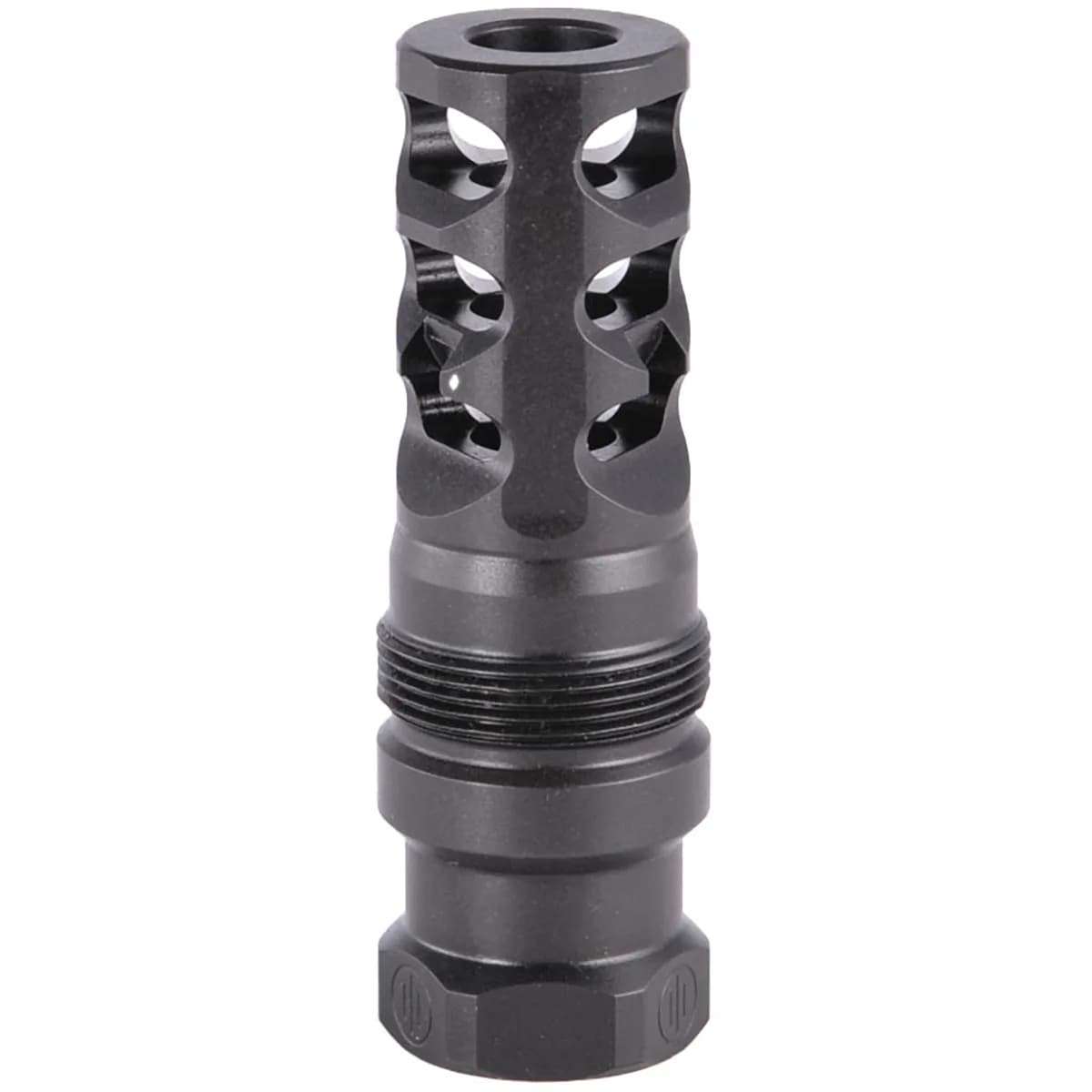 FRC Flat 3-Port 223 Cal 1/2-28 Thrd Compensator For 13.8"BBL