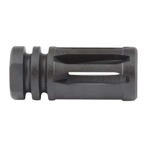 Extended A2 Flash Suppressor 22 Caliber 1/2-28 Steel Black