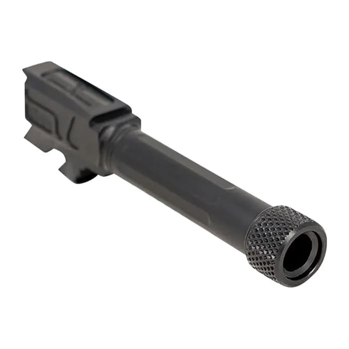 Match 9mm Threaded Straight BBL for Glock 43/43X Black - photo 5