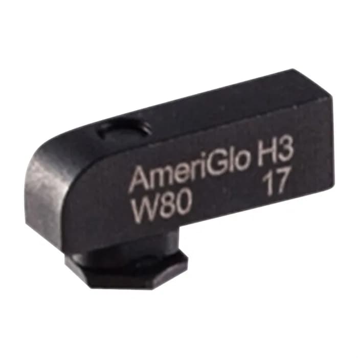 Pro-Glo Tritium Round Front Sight .180X.140 ORG for Glock~