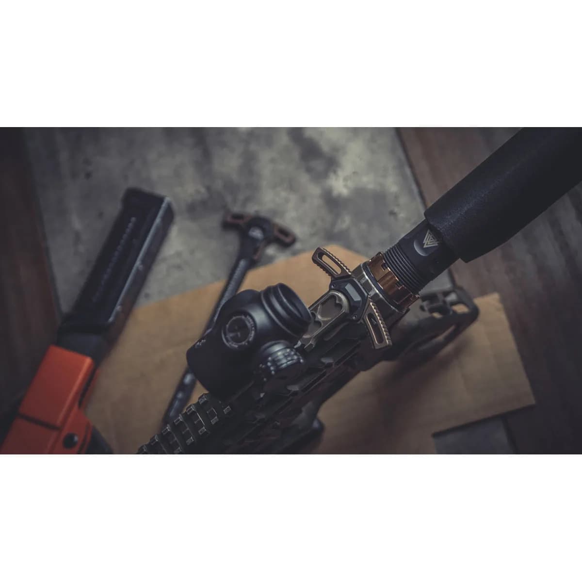 AR-15 Warhammer Mod2 Ambidextrous Charging Handle FDE - photo 9