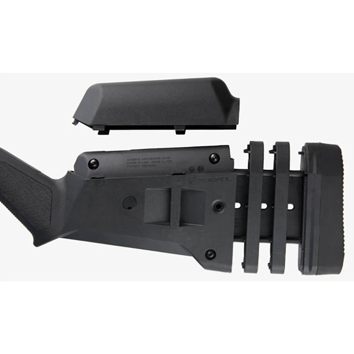 SGA Buttstock Ambidextrous for 12GA Remington 870 Black - photo 2