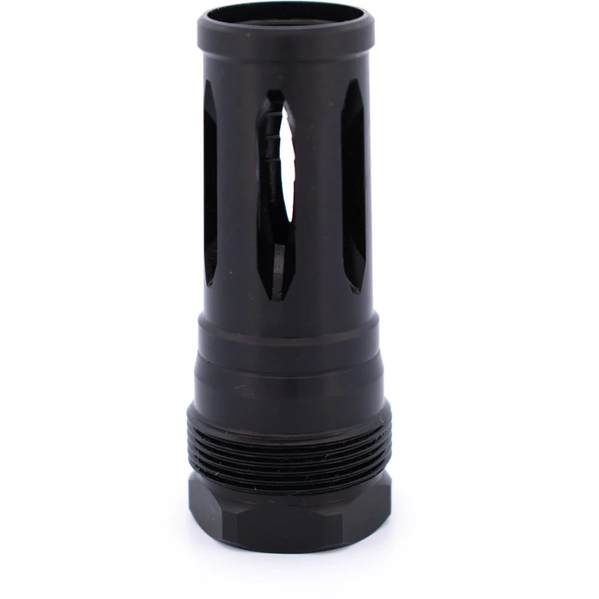 R2 Flash Hider 1/2-28 Threads Square Shoulder Black Nitride - photo 3