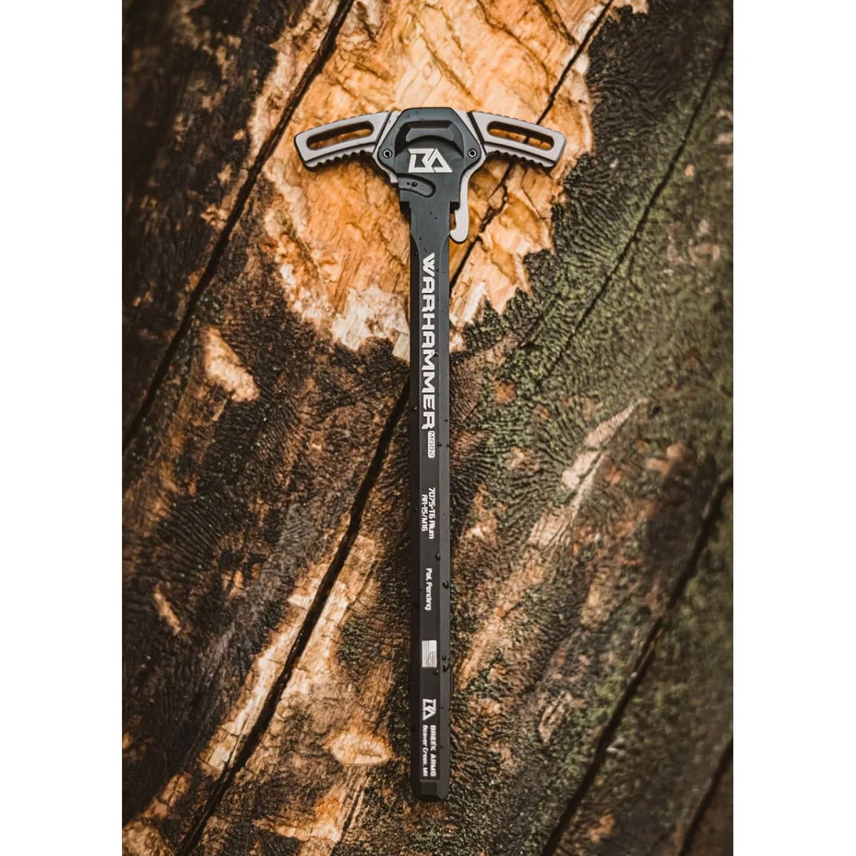 AR-15 Warhammer Mod2 Ambidextrous Charging Handle Gray - photo 3