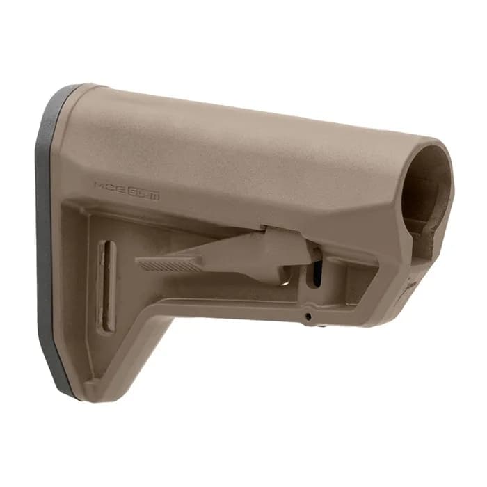 MOE SL-M Collapsible Mil-Spec Carbine Stock for AR-15 FDE