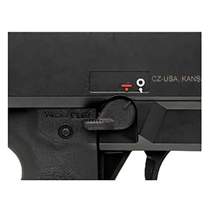 ESL Safety Selector Ambidextrous for CZ Scorpion EVO 3 Black