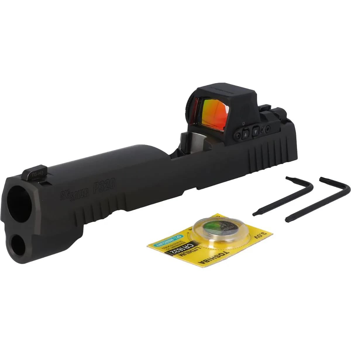 Slide Assembly P320X 4.7" 9mm Luger w/Romeo-X Sight Black