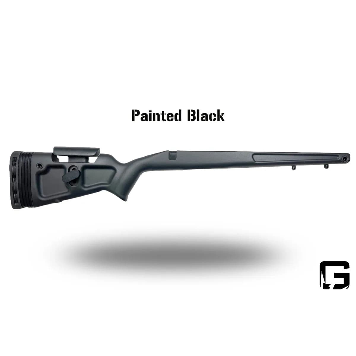 Eagle Pro Long Action Right Hand Rifle Stock Painted Black - photo 3