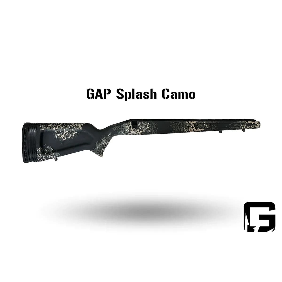 Eagle Short Action Right Hand Rifle Stock GAP Splash Camo