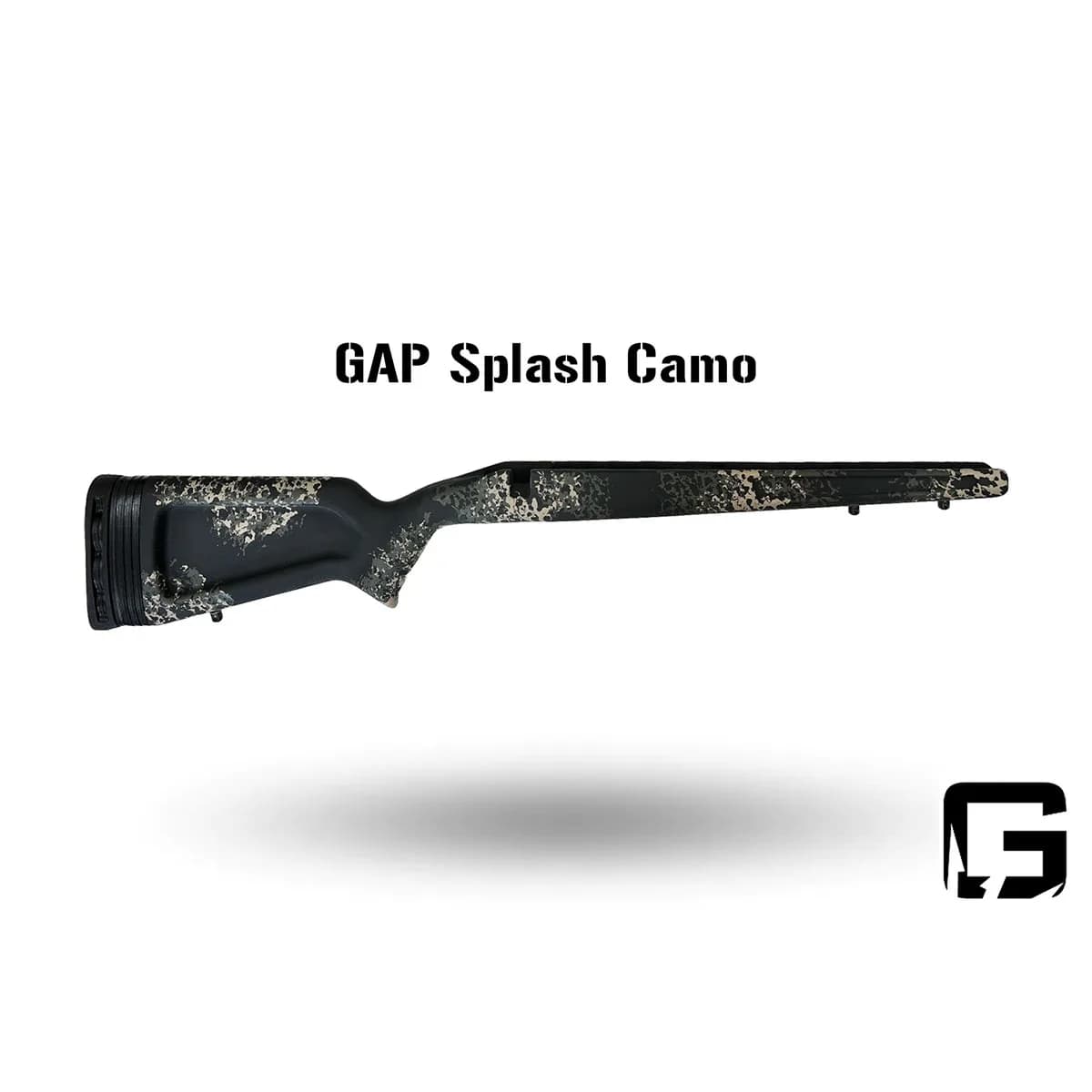 Eagle Long Action Right Hand Rifle Stock GAP Splash Camo