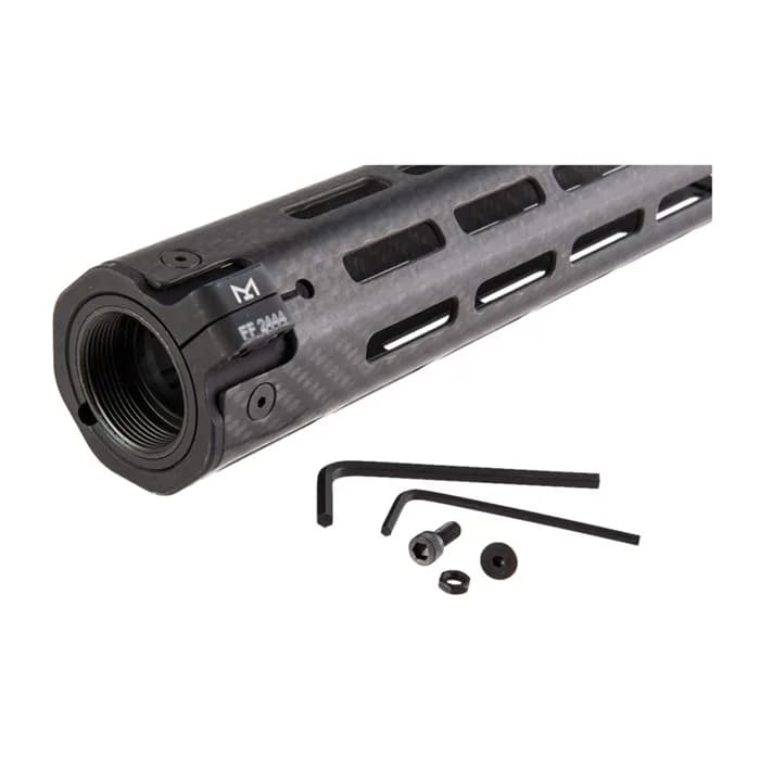 Streamline Handguard Free Float Carbon Fiber 10 Black