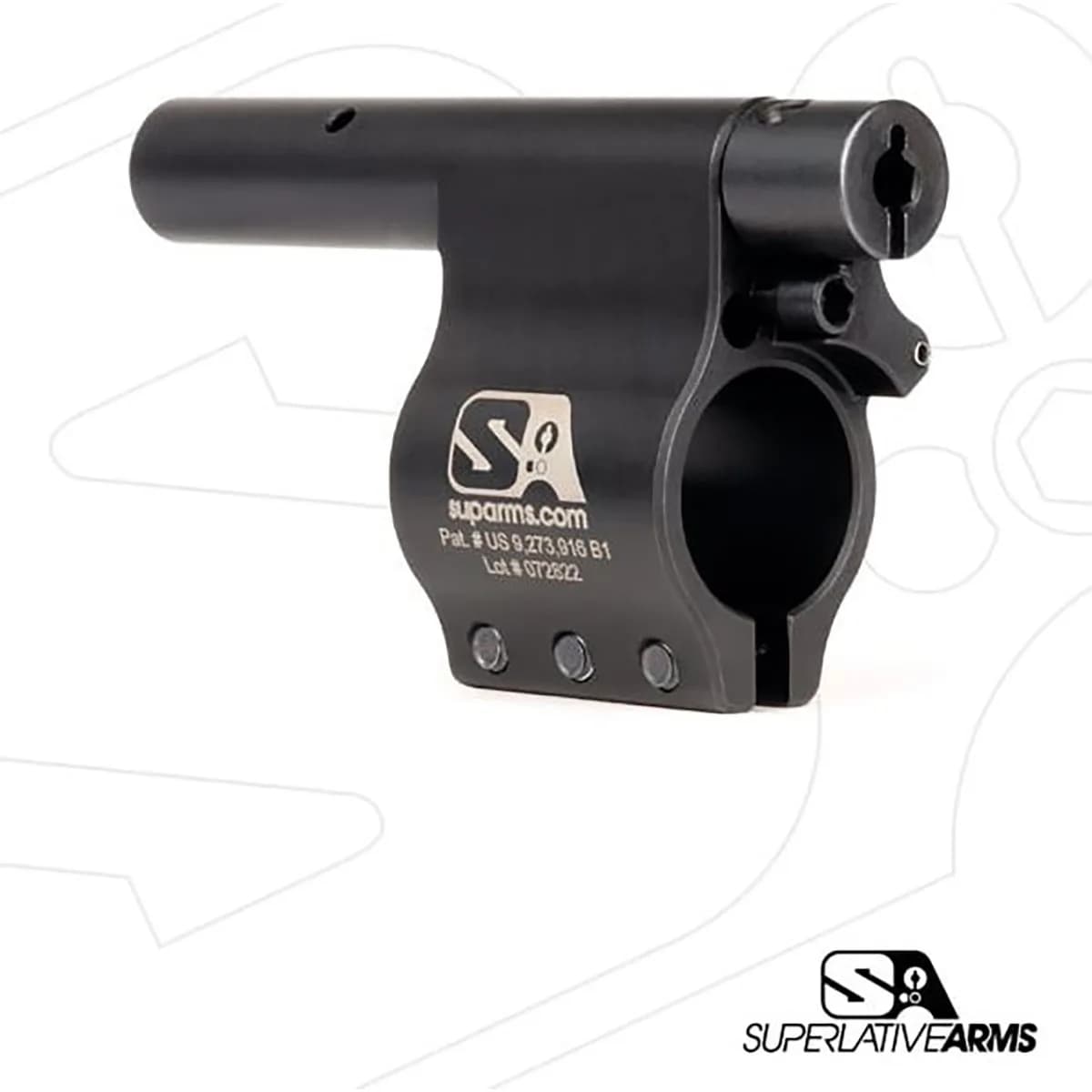 AR-15 Adj Piston System W/ClampOn .625" Gas Block Rifle LH