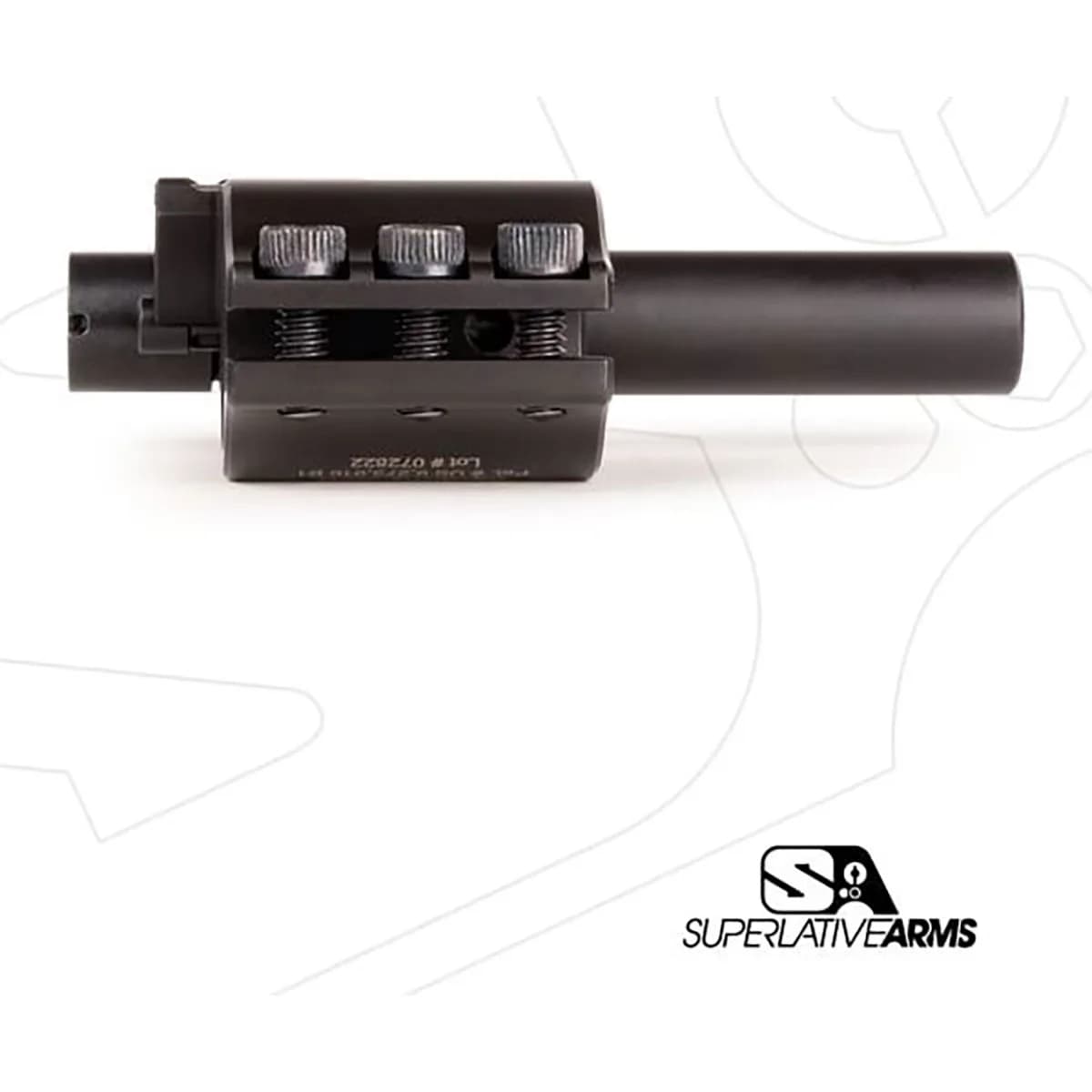 AR-15 Adj Piston System W/ClampOn .625" Gas Block Carbine RH - photo 4