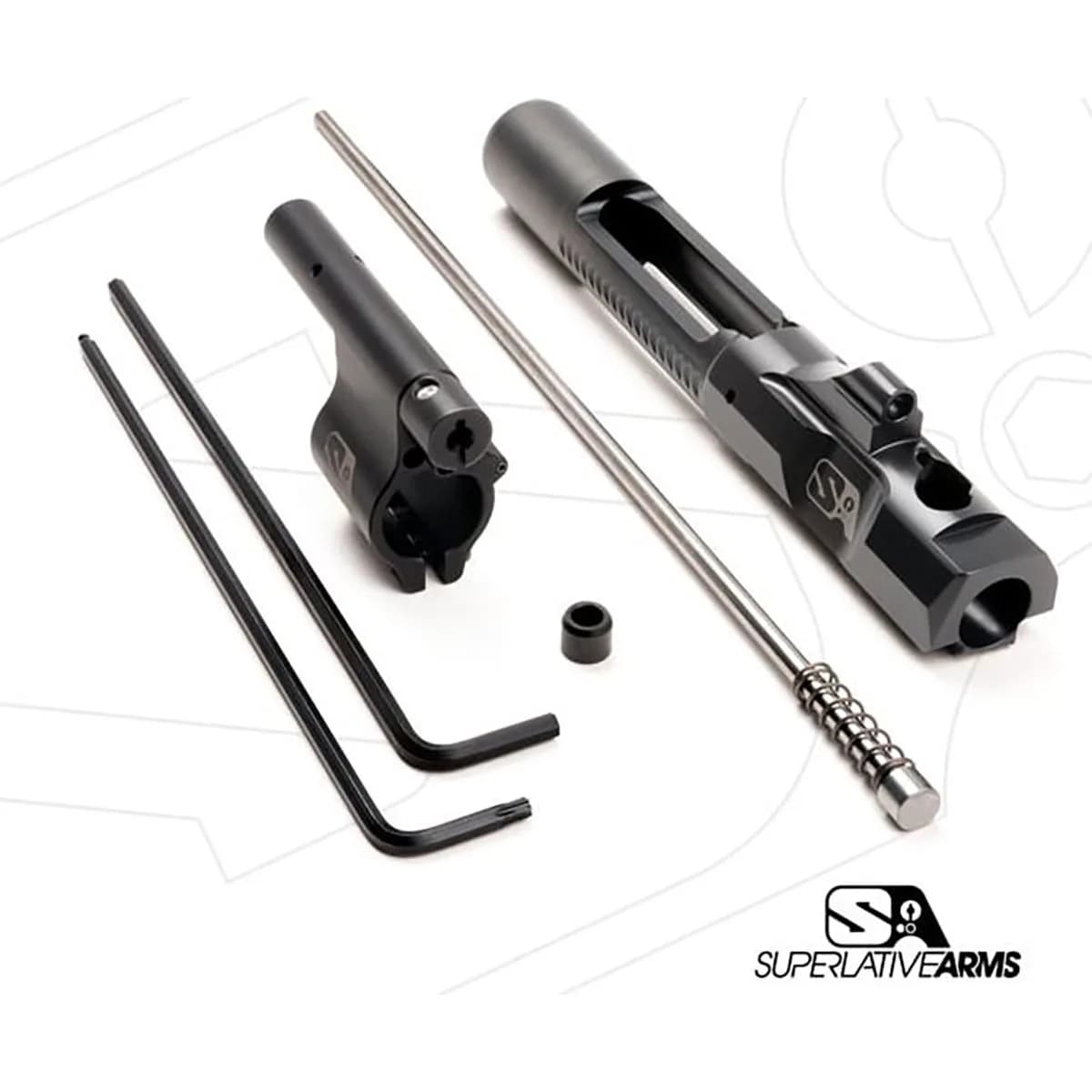 AR-15 Adj Piston System W/ClampOn .625" Gas Block Carbine RH - photo 6