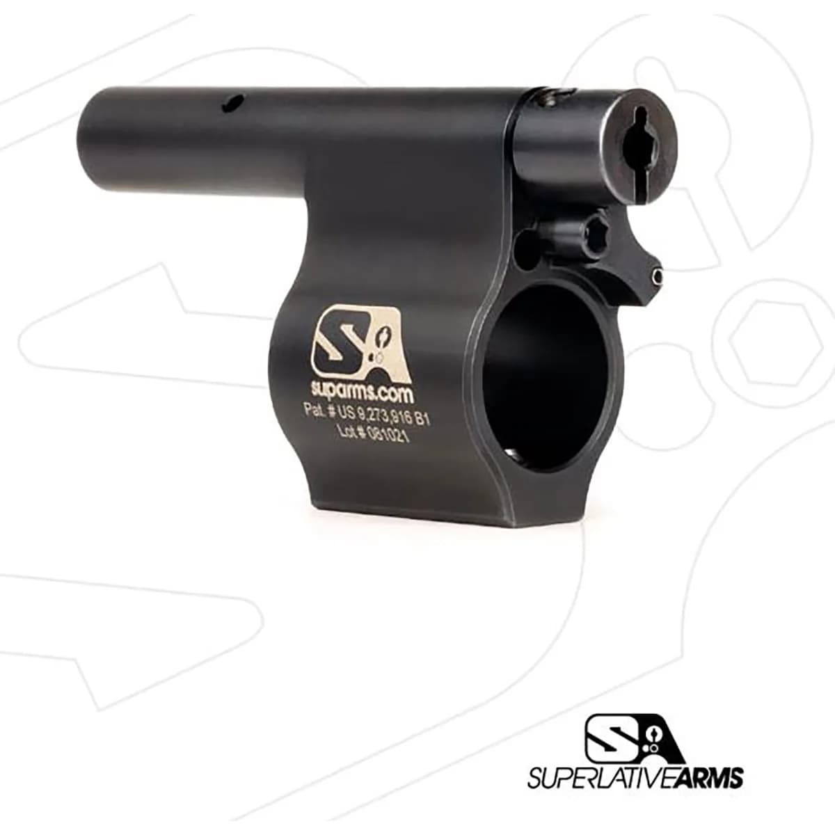 AR-15 Adj Piston System W/Solid .625" Gas Block Carbine LH - photo 6