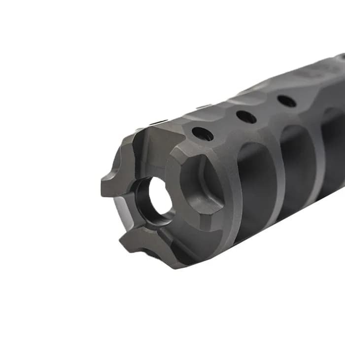 Hypertap 556 Muzzle Brake 22 Caliber 1/2-28 SS Black - photo 5