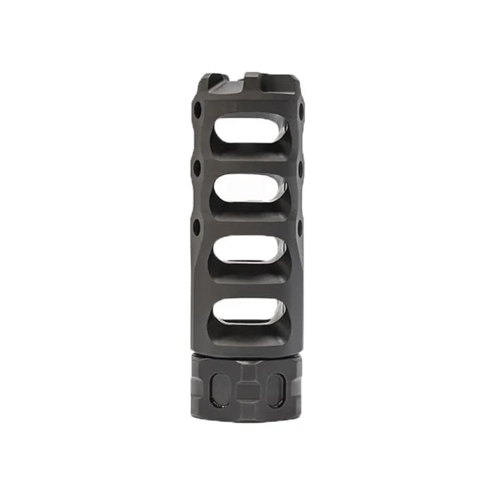 Hypertap 556 Muzzle Brake 22 Caliber 1/2-28 SS Black - photo 6