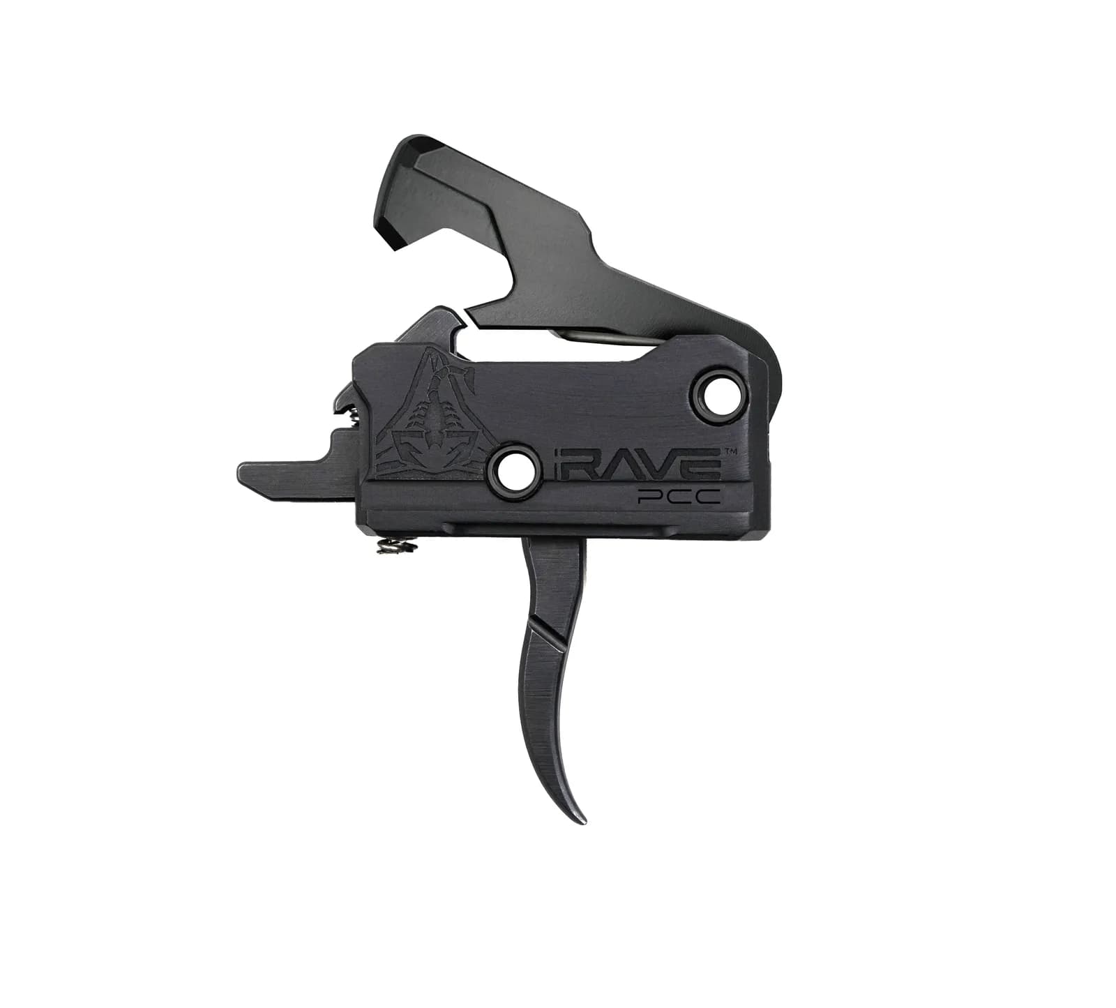 Rave PCC Drop-In Curved Trigger With Anti-Walk Pins Black - photo 2