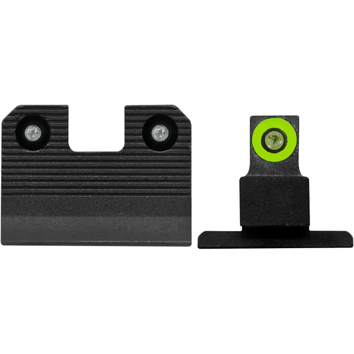 R3D 2.0 Supp Height Night Sights for Sig Sauer BLK/Green