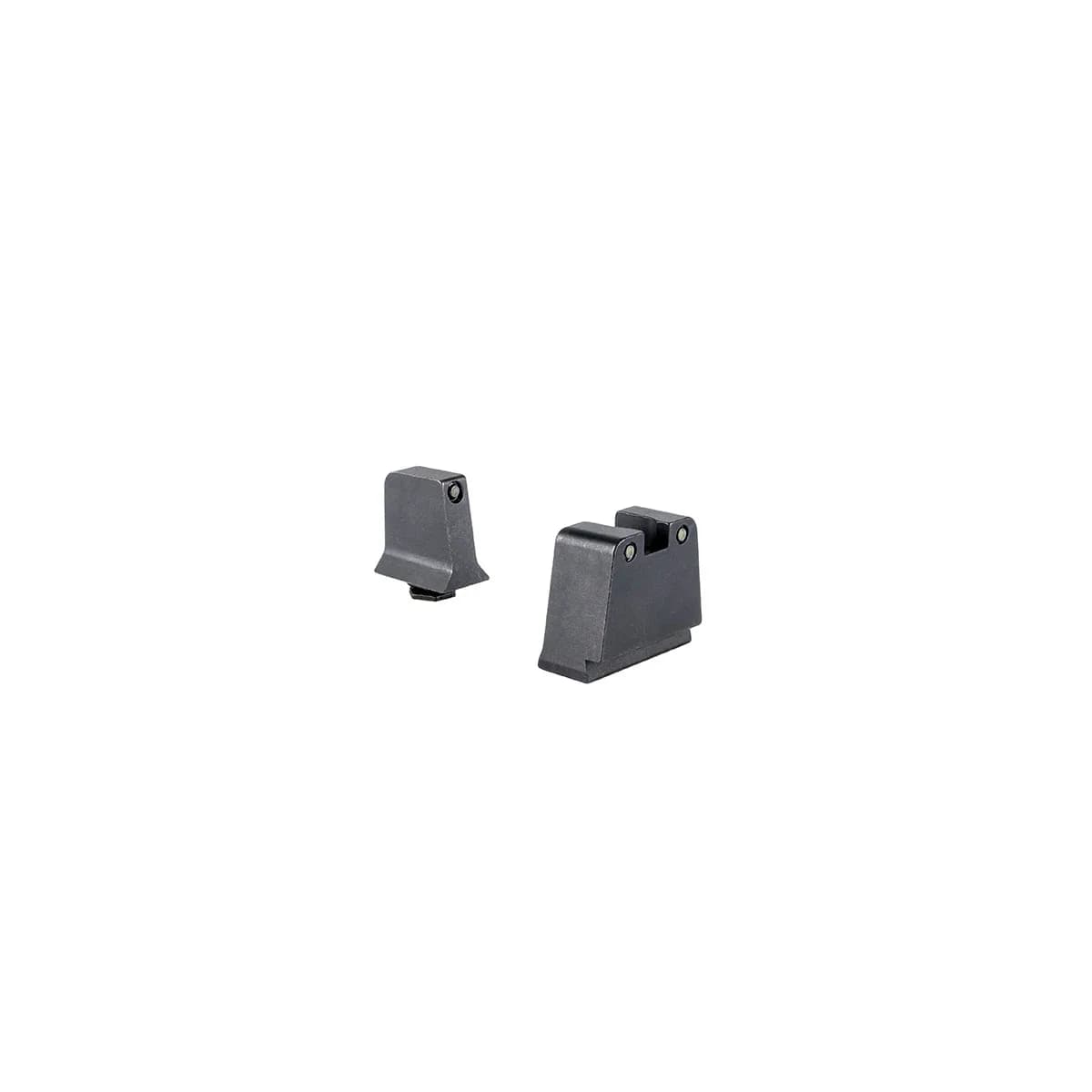 Suppressor/Optic Height Sight Set Black/Tritium Slim Glocks - photo 3