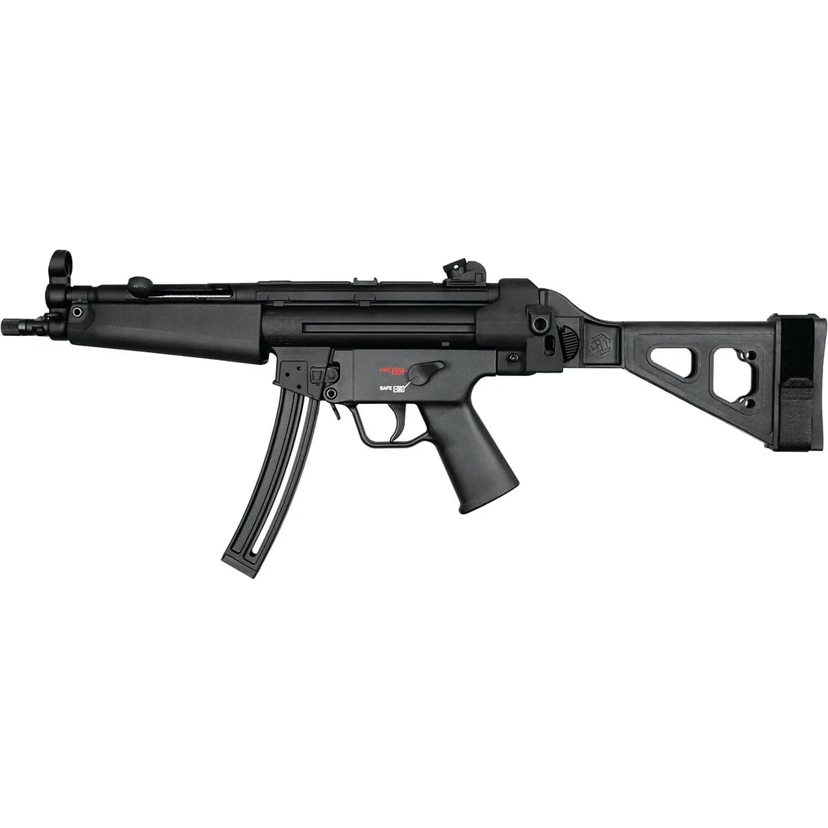 SBT5-22 22LR Side-Folding Pistol Stabilizing Brace for MP5