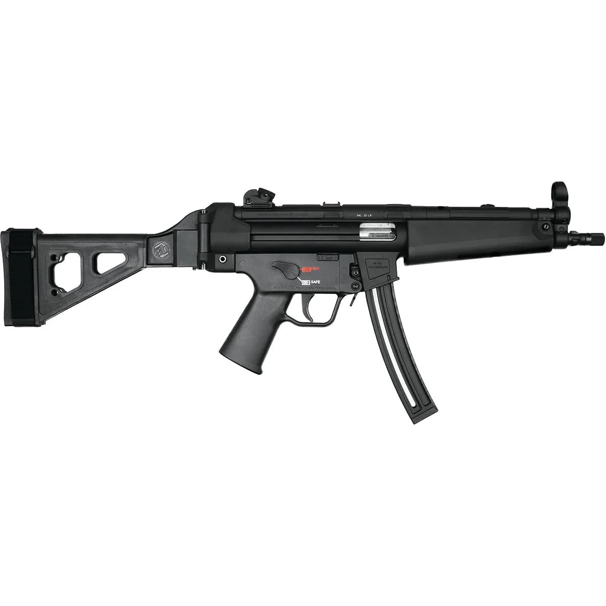 SBT5-22 22LR Side-Folding Pistol Stabilizing Brace for MP5 - photo 4