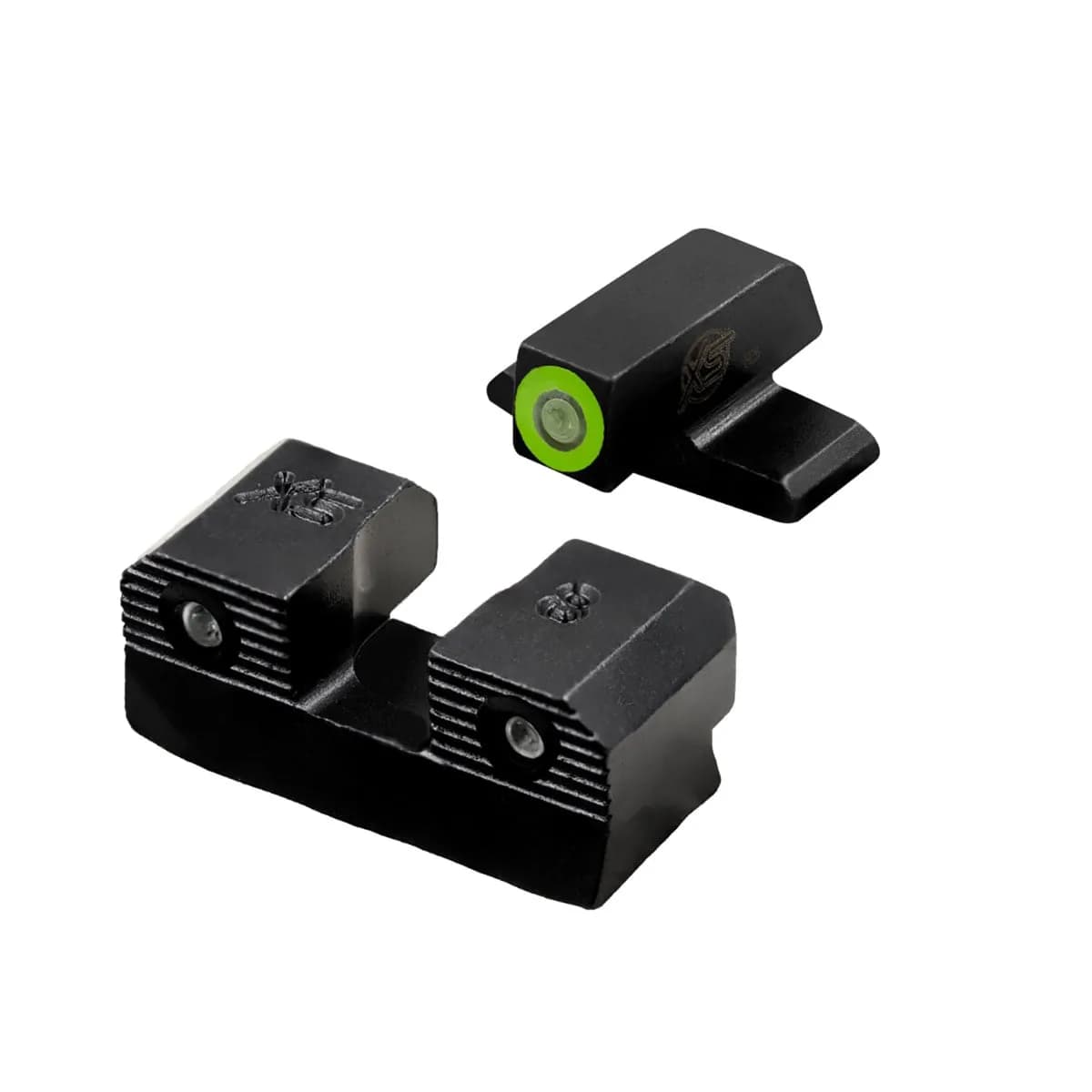 R3d 2.0 Std Height Night Sight For SIG/Springfield Green