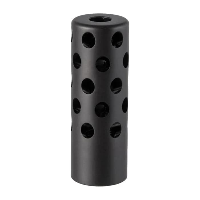 Quiet Muzzle Brake 6.5 Caliber 5/8-24 Steel Matte Blued