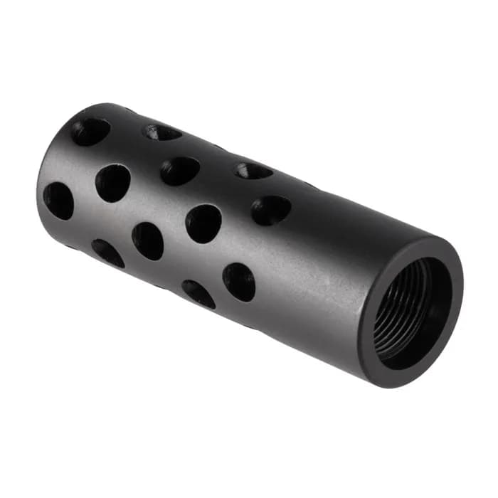 Quiet Muzzle Brake 6.5 Caliber 5/8-24 Steel Matte Blued - photo 2