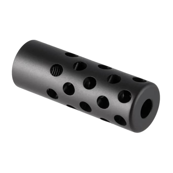 Quiet Muzzle Brake 6.5 Caliber 5/8-24 Steel Matte Blued - photo 3