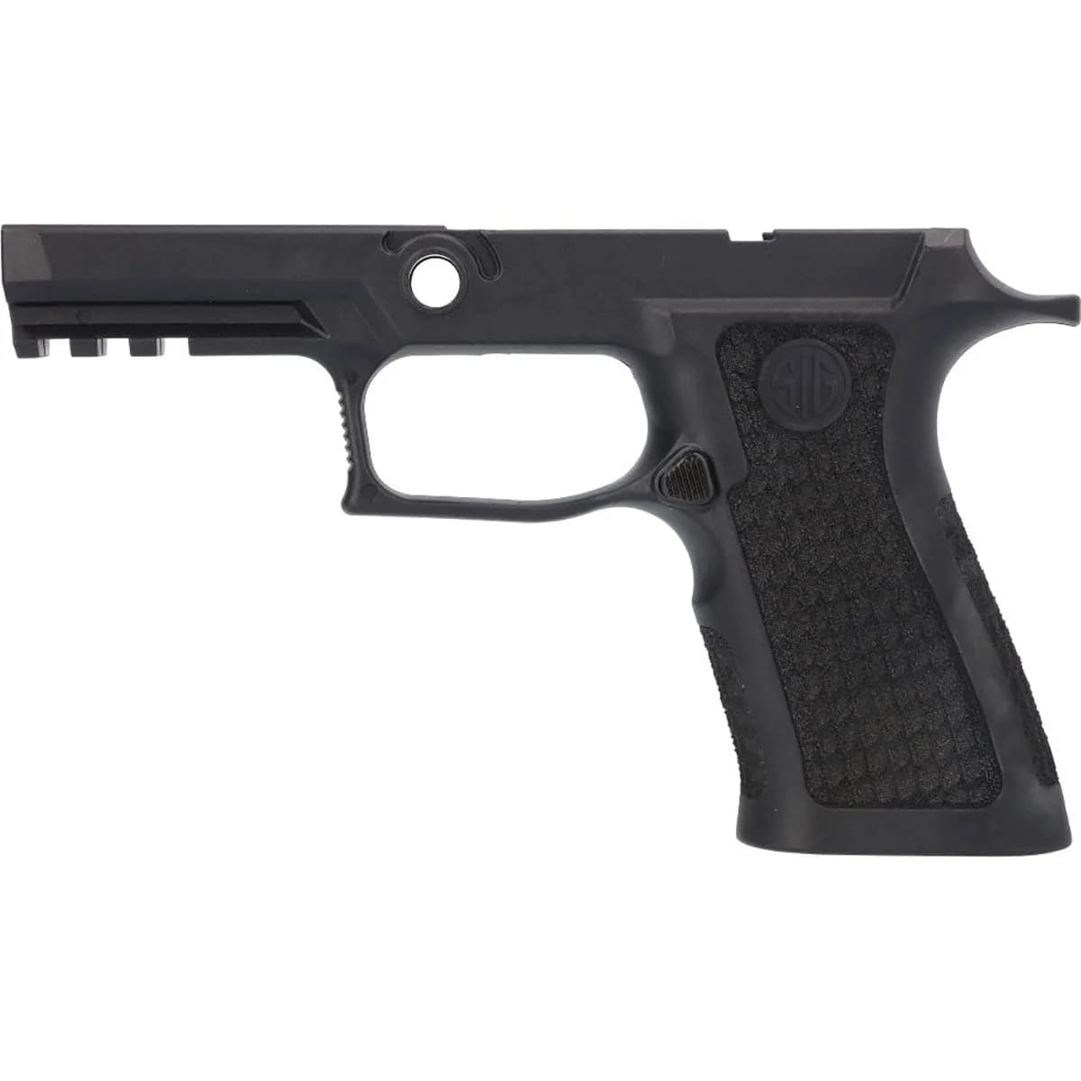 LXG Grip Module Laser Engraved P320XCarry 3.9" 9/40/357 BlK