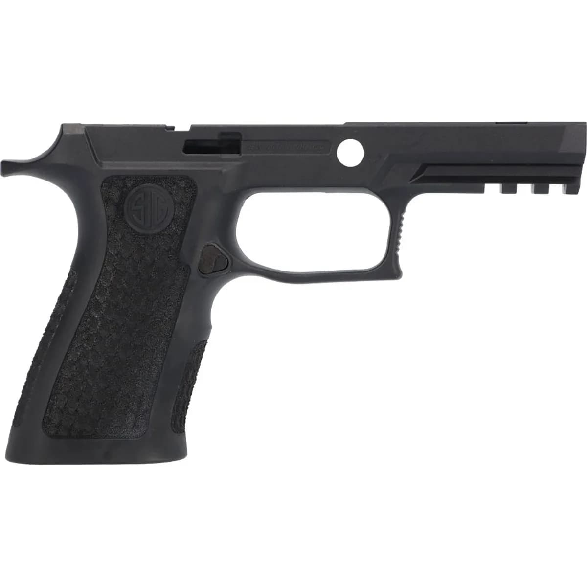 LXG Grip Module Laser Engraved P320XCarry 3.9" 9/40/357 BlK - photo 2
