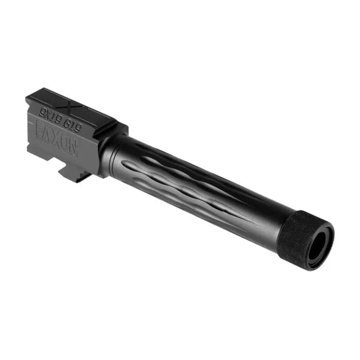 Match 9mm Threaded Flame BBL for Glock-19 Gen 1-4 Black - photo 2