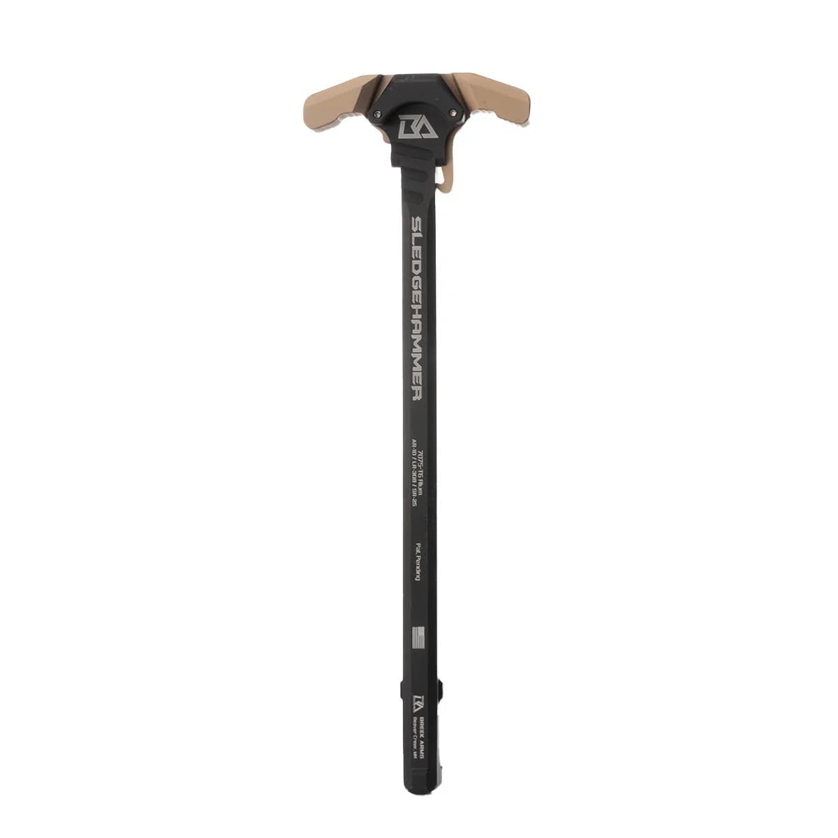 Sledgehammer Ambidextrous Charging Handle for AR-308 FDE